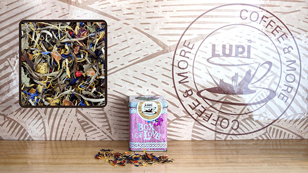 Lupi Coffee: Sexy Love thee, een blend ontwikkeld Hossein Akef